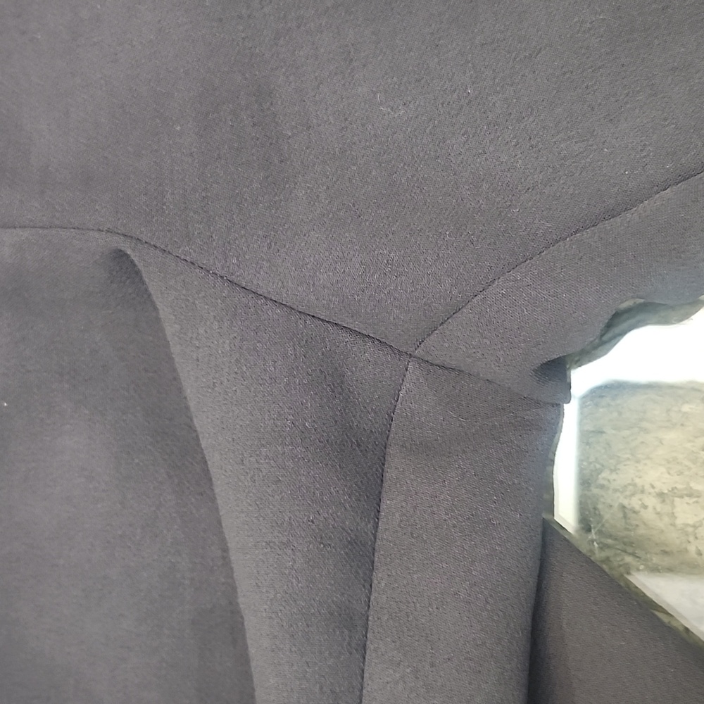 Aritzia Wilfred Darontal Gray Crepe Pull On Gray Trousers 6 - Picture 7 of 11